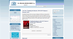 Desktop Screenshot of dramabookshop.com